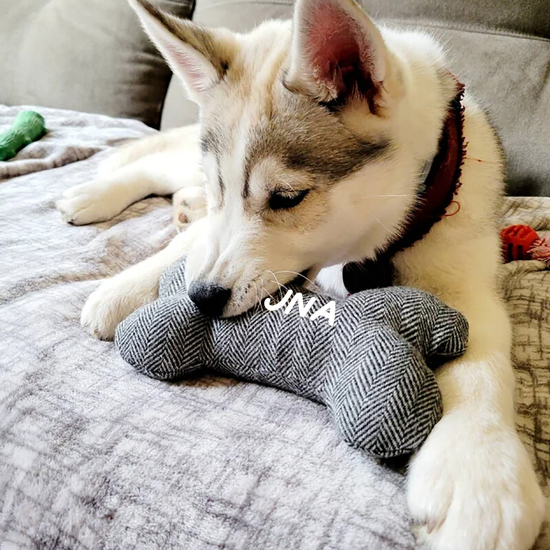 Personalizēta suņu rotaļlieta ar vārdu, kucēna košļājamā, koduma piederums, pielāgota mājdzīvnieka kaulu rotaļlieta, DIY logotips, Ziemassvētku dāvana