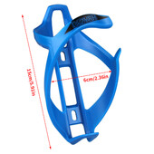 Velosipēda ūdens pudeļu sprosts Plastmasas velopudeļu turētājs Regulējams velosipēda dzērienu krūzes statīvs dzeltens