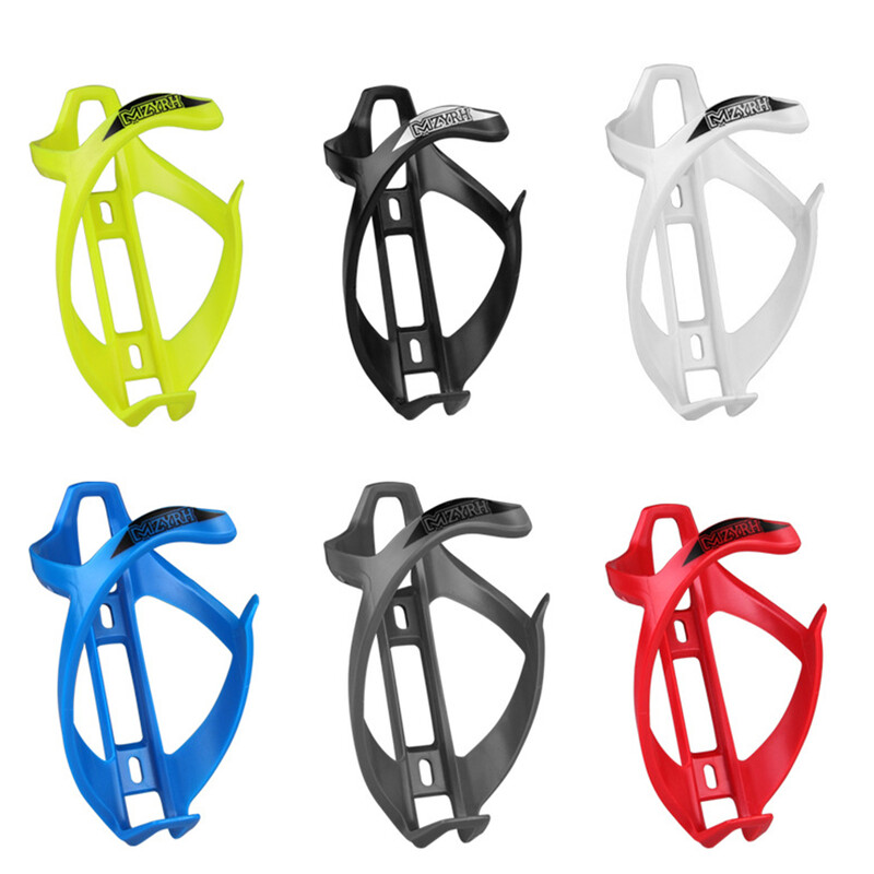 Velosipēda ūdens pudeļu sprosts Plastmasas velopudeļu turētājs Regulējams velosipēda dzērienu krūzes statīvs dzeltens