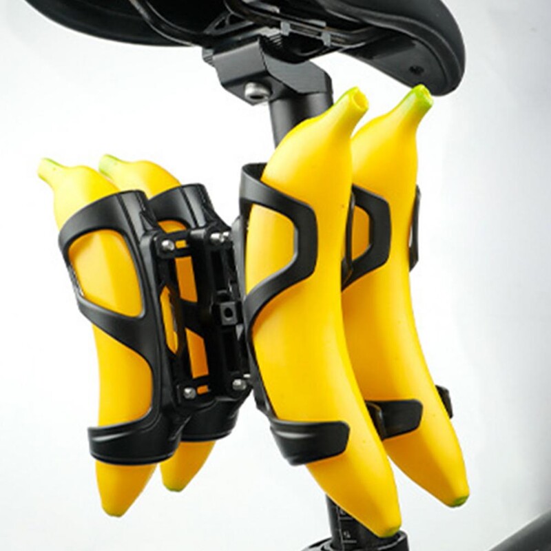 Banānu uzglabāšanas velosipēda turētājs banānu turētājs Mtb šosejas velosipēdiem Universāls augļu turētājs kalnu velosipēdam