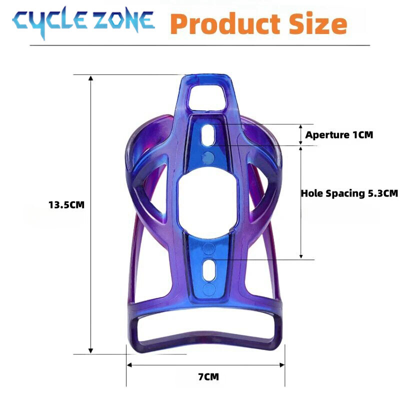 Държач за бутилка за велосипед Колоездене Път MTB Клетки за бутилки за вода Цветни леки поставки за чаши за вода Аксесоари за планински велосипеди на открито