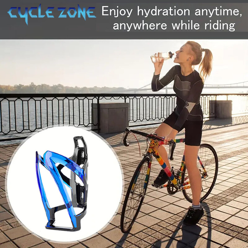 Държач за бутилка за велосипед Колоездене Път MTB Клетки за бутилки за вода Цветни леки поставки за чаши за вода Аксесоари за планински велосипеди на открито
