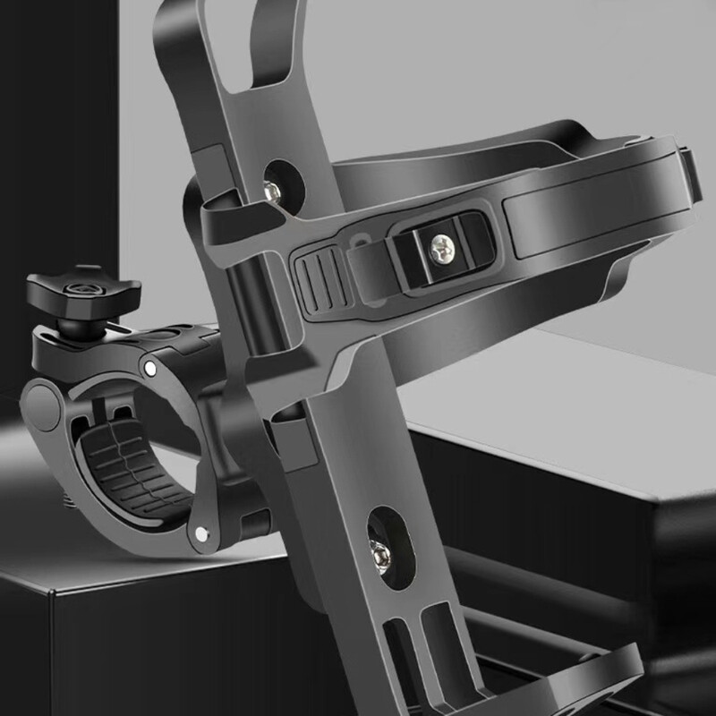 Rotējams velosipēda ūdens pudeles korpuss, daudzfunkcionāls riteņbraukšanas dzēriena turētājs, regulējams rokturis kalnu velosipēdu šosejas velosipēdu bērnu velosipēdiem