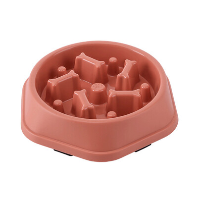 Dog Puppy Slow Feeder Bowl Neklizajuća Puzzle Bowl Anti-Gulping Dog Posuđe za sporije hranjenje hrane Zdjela za kućne ljubimce za velike srednje male pse