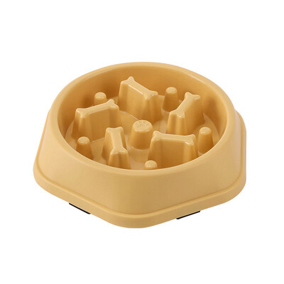 Dog Puppy Slow Feeder Bowl Neklizajuća Puzzle Bowl Anti-Gulping Dog Posuđe za sporije hranjenje hrane Zdjela za kućne ljubimce za velike srednje male pse