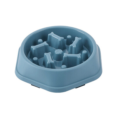 Dog Puppy Slow Feeder Bowl Neklizajuća Puzzle Bowl Anti-Gulping Dog Posuđe za sporije hranjenje hrane Zdjela za kućne ljubimce za velike srednje male pse