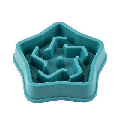 Dog Puppy Slow Feeder Bowl Neklizajuća Puzzle Bowl Anti-Gulping Dog Posuđe za sporije hranjenje hrane Zdjela za kućne ljubimce za velike srednje male pse