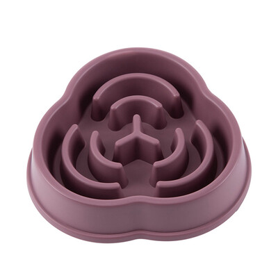 Dog Puppy Slow Feeder Bowl Neklizajuća Puzzle Bowl Anti-Gulping Dog Posuđe za sporije hranjenje hrane Zdjela za kućne ljubimce za velike srednje male pse
