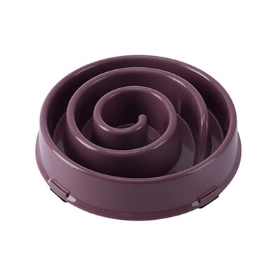 Dog Puppy Slow Feeder Bowl Neklizajuća Puzzle Bowl Anti-Gulping Dog Posuđe za sporije hranjenje hrane Zdjela za kućne ljubimce za velike srednje male pse