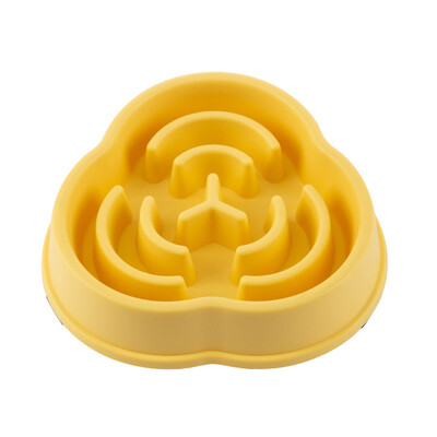 Dog Puppy Slow Feeder Bowl Neklizajuća Puzzle Bowl Anti-Gulping Dog Posuđe za sporije hranjenje hrane Zdjela za kućne ljubimce za velike srednje male pse