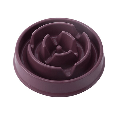 Dog Puppy Slow Feeder Bowl Neklizajuća Puzzle Bowl Anti-Gulping Dog Posuđe za sporije hranjenje hrane Zdjela za kućne ljubimce za velike srednje male pse