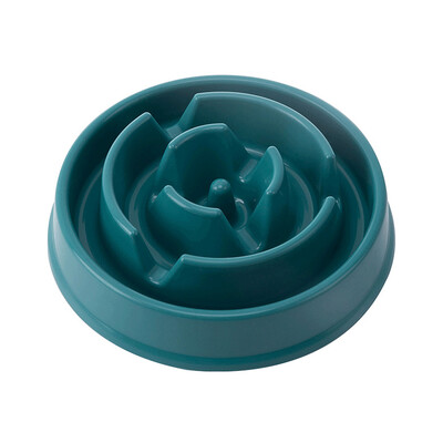 Dog Puppy Slow Feeder Bowl Neklizajuća Puzzle Bowl Anti-Gulping Dog Posuđe za sporije hranjenje hrane Zdjela za kućne ljubimce za velike srednje male pse