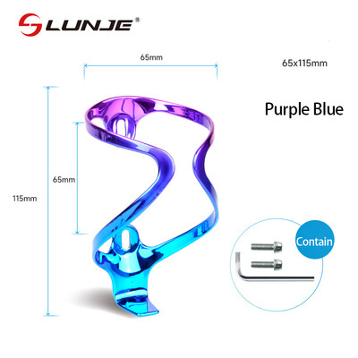 Свръхлек Клетка за бутилки за велосипеди с ЦПУ Алуминиева сплав MTB Държач за бутилки за вода за велосипеди за планински път Аксесоари за колоездене на велосипеди