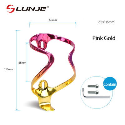 Свръхлек Клетка за бутилки за велосипеди с ЦПУ Алуминиева сплав MTB Държач за бутилки за вода за велосипеди за планински път Аксесоари за колоездене на велосипеди