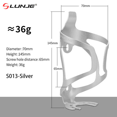 Свръхлек Клетка за бутилки за велосипеди с ЦПУ Алуминиева сплав MTB Държач за бутилки за вода за велосипеди за планински път Аксесоари за колоездене на велосипеди