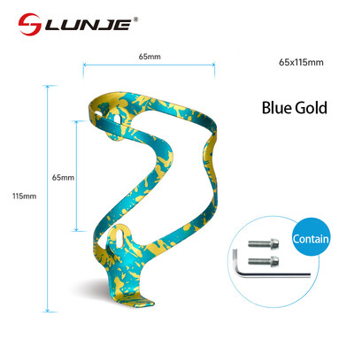 Свръхлек Клетка за бутилки за велосипеди с ЦПУ Алуминиева сплав MTB Държач за бутилки за вода за велосипеди за планински път Аксесоари за колоездене на велосипеди