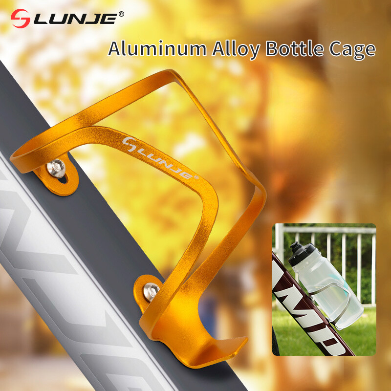 Свръхлек Клетка за бутилки за велосипеди с ЦПУ Алуминиева сплав MTB Държач за бутилки за вода за велосипеди за планински път Аксесоари за колоездене на велосипеди