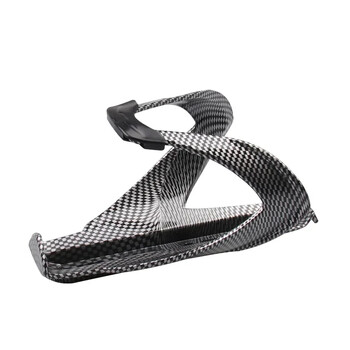 Carbon Fiber Bicycle Bottle Water Cage MTB Road Cycling Θήκη για μπουκάλια νερού ποδηλάτου ποδηλάτου Κλουβί μπουκαλιών ποδηλάτου Πλαστική ίνα μόδας από γυαλί