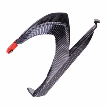 Carbon Fiber Bicycle Bottle Water Cage MTB Road Cycling Θήκη για μπουκάλια νερού ποδηλάτου ποδηλάτου Κλουβί μπουκαλιών ποδηλάτου Πλαστική ίνα μόδας από γυαλί