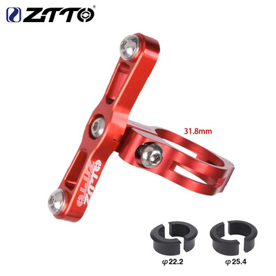 ZTTO alumīnija sakausējuma velosipēdu pudeļu korpusa pārveidošana CNC MTB šosejas velosipēda pudeļu turētāja adaptera velosipēda ūdens glāzes turētāja riteņbraukšanas daļas