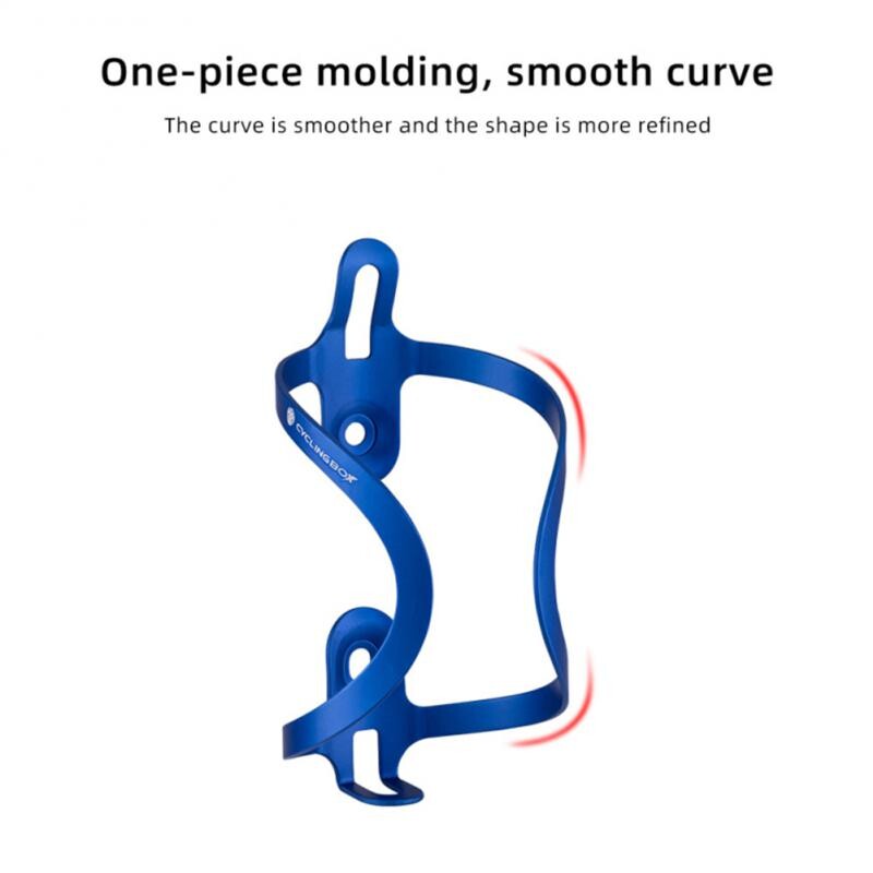 MTB velosipēda pudeļu turētājs Augstas izturības alumīnija sakausējuma āra velosipēda ūdens krūzes dzērienu plaukta pudeļu turētājs