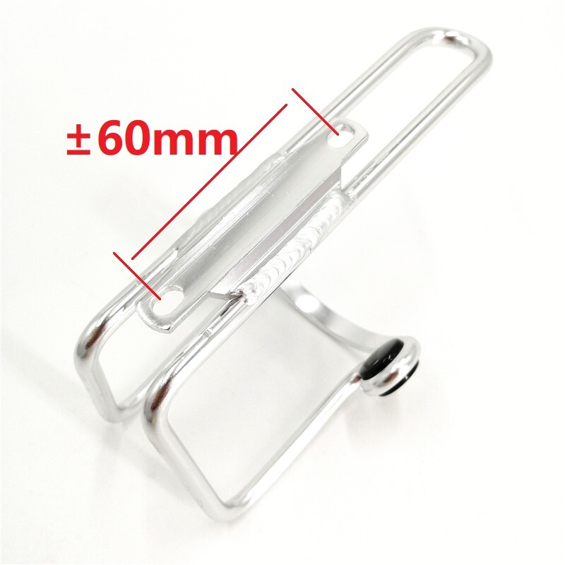 Litepro pudeles turētājs alumīnija sakausējuma īpaši viegls ūdens pudeles korpuss, sudraba MTB saliekamā velosipēda daļa