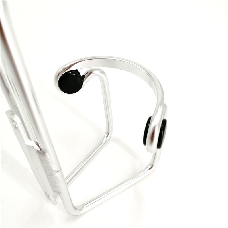 Litepro pudeles turētājs alumīnija sakausējuma īpaši viegls ūdens pudeles korpuss, sudraba MTB saliekamā velosipēda daļa