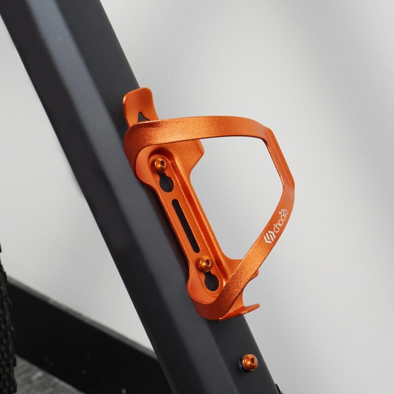 CHOOEE kalnu velosipēda ceļojumi, viegli uzstādāmi, universāli velosipēda sānu cietā stiprinājuma alumīnija sakausējuma vieglā pudeļu turētāja dāvanu būris
