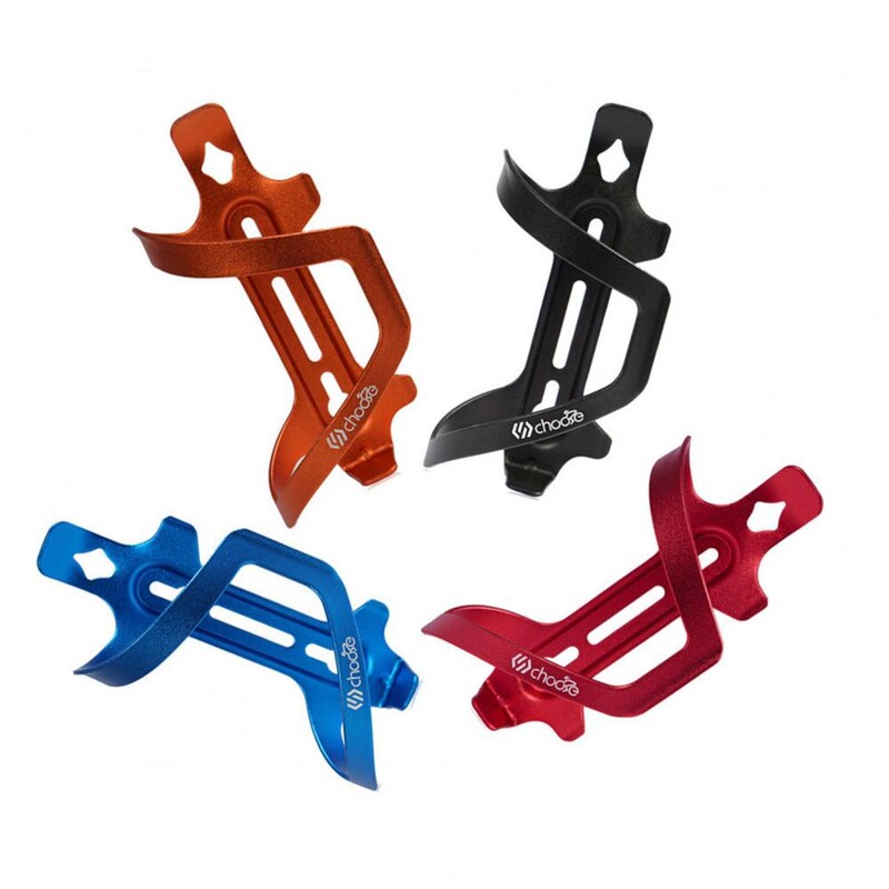 CHOOEE kalnu velosipēda ceļojumi, viegli uzstādāmi, universāli velosipēda sānu cietā stiprinājuma alumīnija sakausējuma vieglā pudeļu turētāja dāvanu būris