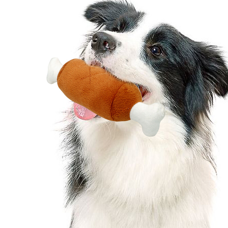 Suņu Rotaļlietas Suņiem Kaķiem Mājdzīvnieki Piederumi Kucēns Mājdzīvnieks Rotaļlietas Košļājamās Rotaļlietas Vistas kājas Plīša Pīkstošas rotaļlietas Mājdzīvnieku produkti