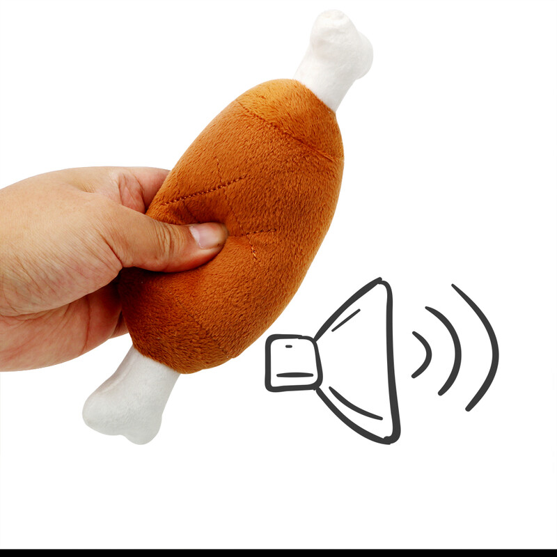 Suņu Rotaļlietas Suņiem Kaķiem Mājdzīvnieki Piederumi Kucēns Mājdzīvnieks Rotaļlietas Košļājamās Rotaļlietas Vistas kājas Plīša Pīkstošas rotaļlietas Mājdzīvnieku produkti