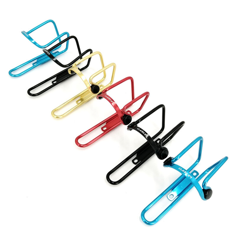 Държач за бутилка за велосипед Litepro Клетка за чайник Алуминиева сплав Черно синьо червено злато MTB Пътен сгъваем багажник за бутилка вода за велосипед