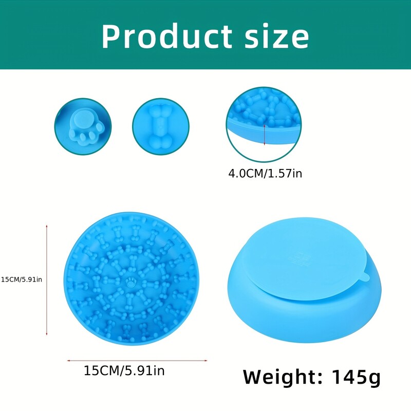 Lēnas barības bļoda Padevējam Mājdzīvnieku bļoda Galda trauki Pretapgāšanās spilventiņi Piesūcekņi Lēnas barības tvertnes Šķīvji Masāža Laizīšana Suņu barības bļoda