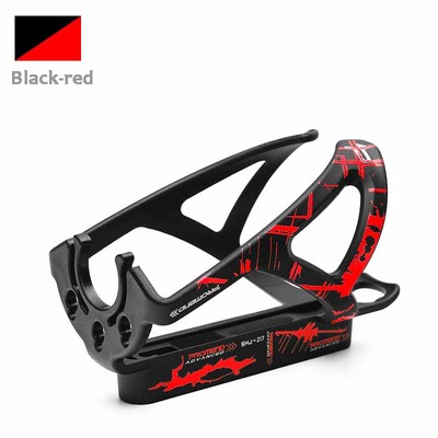 Клетка за бутилка за вода за велосипед MTB Държач за бутилка за шосеен велосипед Ултралека и силна фиксация Оборудване за циклене с инструмент за изваждане на гуми