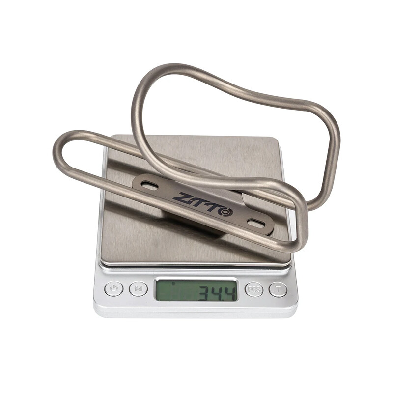 ZTTO Pure Titanium Alloy Bicycle Bottle Cage Cage High Strength Hollow Tube Лек държач за велосипедна бутилка MTB шосеен велосипед