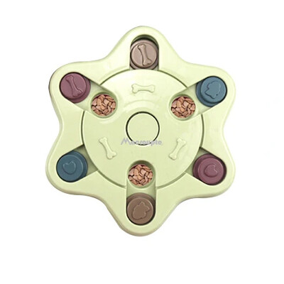 Mājdzīvnieku mīklu rotaļlietas, interaktīvas lēnas barošanas ierīces, neslīdoša bļoda suņiem, kas samazina spiedienu suņu apmācībai, 2023. gada jaunums