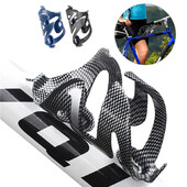 2024. gada velosipēda ūdens pudeles būris kalnu šosejas velosipēda ūdens pudeļu turētājs šosejas velosipēda MTB aksesuāri, oglekļa šķiedras raksts