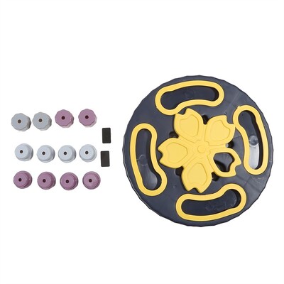 Dog Puzzle Toys Slow Feeder Interactive Increase IQ Food Dispenser Неплъзгаща се бавно ядеща купа Cat Dogs Food Games