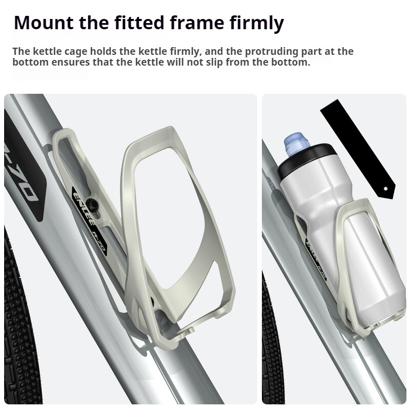 ENLEE Велосипедна бутилка за вода Клетка Лек MTB планински велосипед Държач за бутилка Гнездо ултралек за шосейно колоездене аксесоари