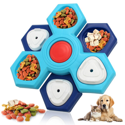 Puzzle igračke za pse Interaktivna poslastica Slaga hranilica za kućne ljubimce za male velike pse Puppy Enrichment IQ Training Dog Treat Puzzle