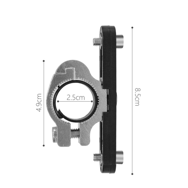Alumīnija sakausējuma velosipēda pudeles korpusa stiprinājuma adapteris Regulējams MTB šosejas velosipēda stūres ūdens pudeles turētāja sēdekļa statņa pudeles stiprinājums