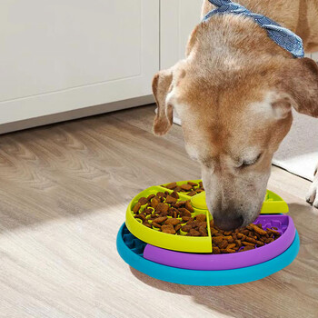 Dog Puzzle Toys Slow Feeder Interactive Increase Puppy IQ Food Dispenser Slowly Eating NonSlip Bowl Pet Cat Dogs Game Training