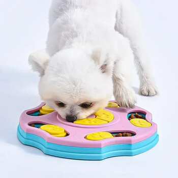 Dog Puzzle Toys Slow Feeder Interactive Increase Puppy IQ Food Dispenser Slowly Eating NonSlip Bowl Pet Cat Dogs Game Training