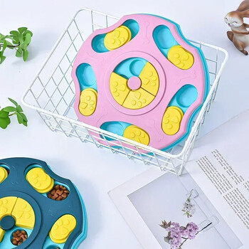 Dog Puzzle Toys Slow Feeder Interactive Increase Puppy IQ Food Dispenser Slowly Eating NonSlip Bowl Pet Cat Dogs Game Training