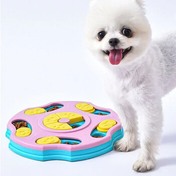 Dog Puzzle Toys Slow Feeder Interactive Increase Puppy IQ Food Dispenser Slowly Eating NonSlip Bowl Pet Cat Dogs Game Training