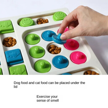 Dog Puzzle Toys Slow Feeder Interactive Increase Puppy IQ Food Dispenser Slowly Eating NonSlip Bowl Pet Cat Dogs Game Training