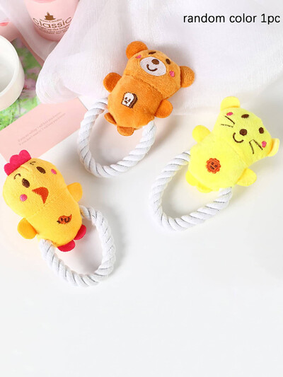 1 τμχ-Pet Companion Λούτρινα Παιχνίδια, Διαδραστικά Παιχνίδια Σκύλου Παιχνίδια Δαγκώματος - Τυχαία χρώματα