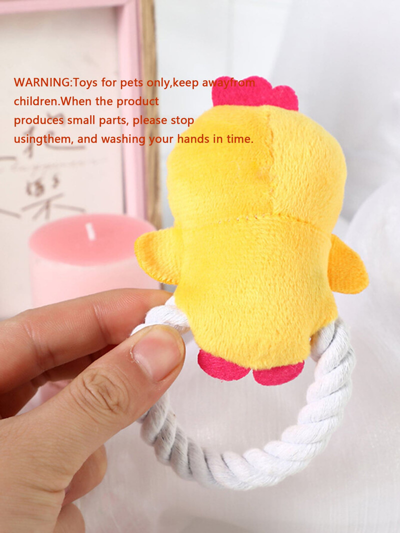 1 τμχ-Pet Companion Λούτρινα Παιχνίδια, Διαδραστικά Παιχνίδια Σκύλου Παιχνίδια Δαγκώματος - Τυχαία χρώματα