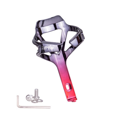 ZTTO itin lengvas dviračio butelio narvas, plastikinis spalvingas gradiento plento dviračio puodelio laikiklis vandens butelio laikiklio laikiklis MTB priedai