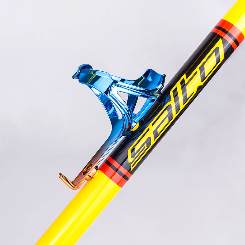 ZTTO itin lengvas dviračio butelio narvas, plastikinis spalvingas gradiento plento dviračio puodelio laikiklis vandens butelio laikiklio laikiklis MTB priedai